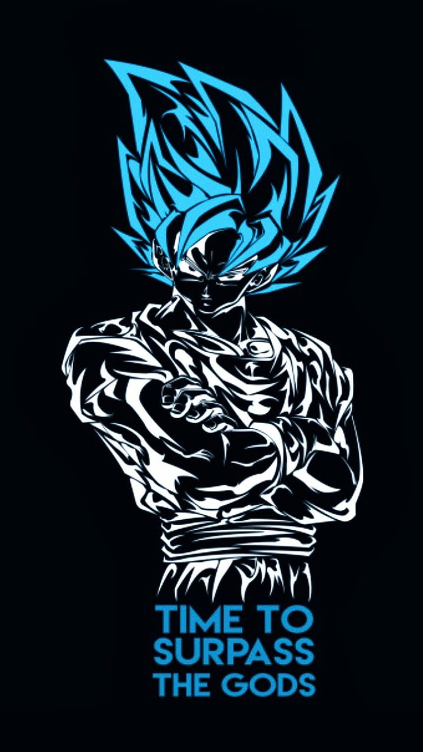 Goku Super Saiyan Blue, Dragon Ball Super, goku symbol HD phone wallpaper