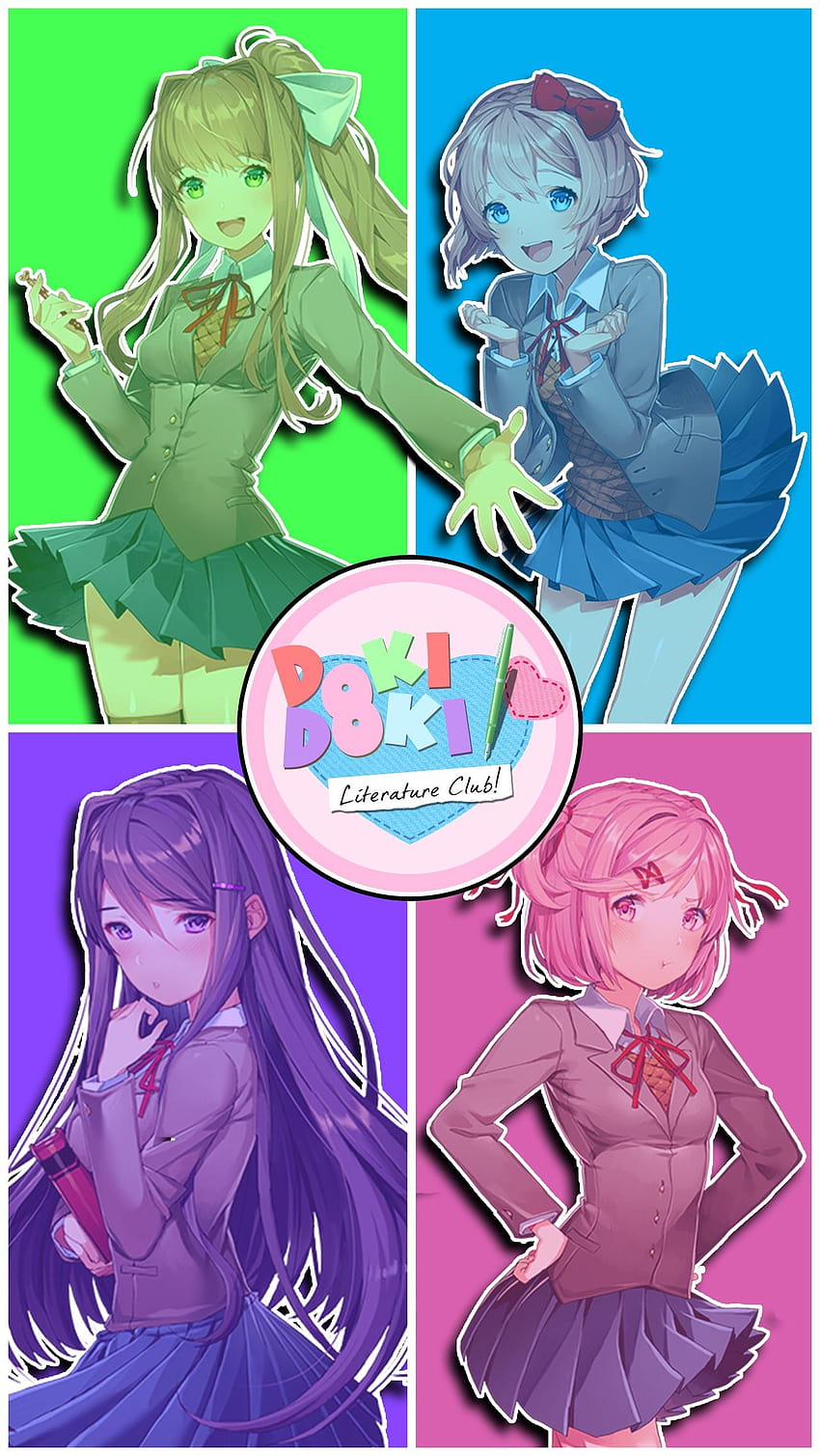 An iPhone I made for myself about a week ago. Hope you, ddlc iphone HD phone wallpaper