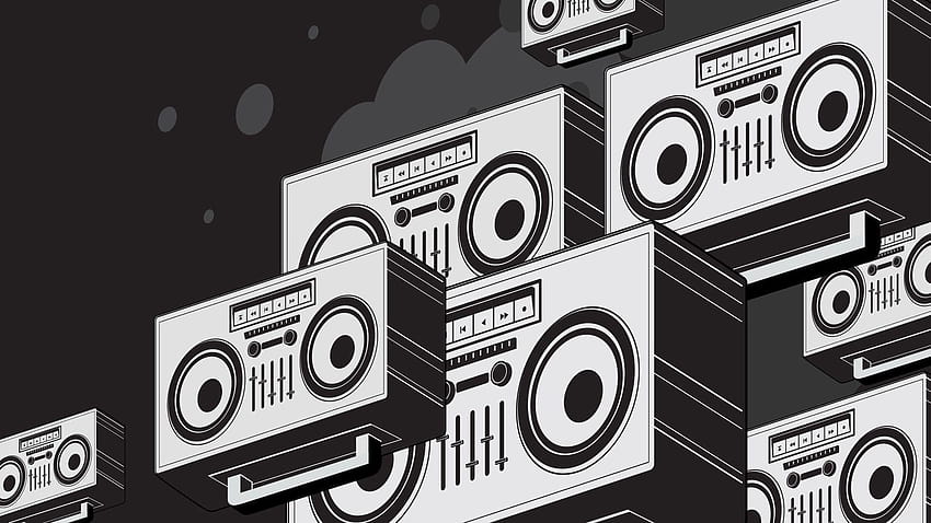 cool boombox backgrounds HD wallpaper