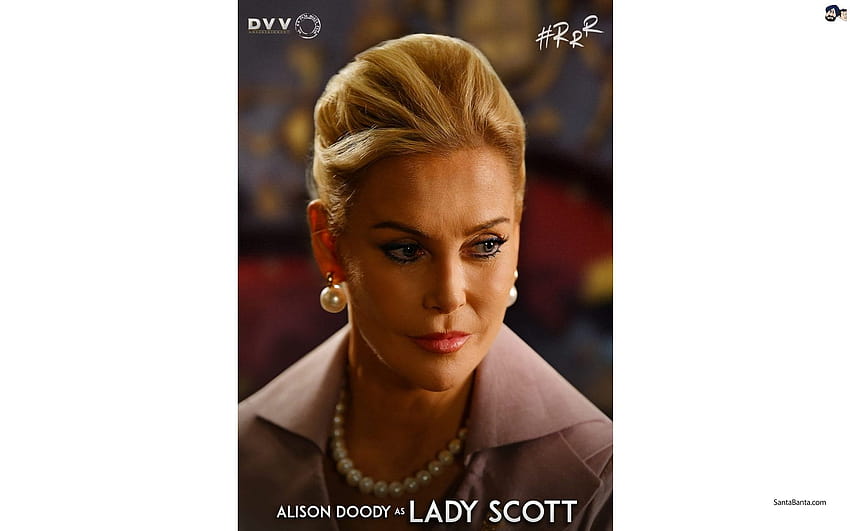 Alison Doody as `Lady Scott` S.S.Rajamouli`s `RRR`, s s rajamouli HD wallpaper