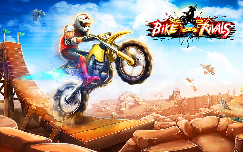 Los 13 mejores juegos de carreras de bicicletas para Android para correr a alta velocidad fondo de pantalla