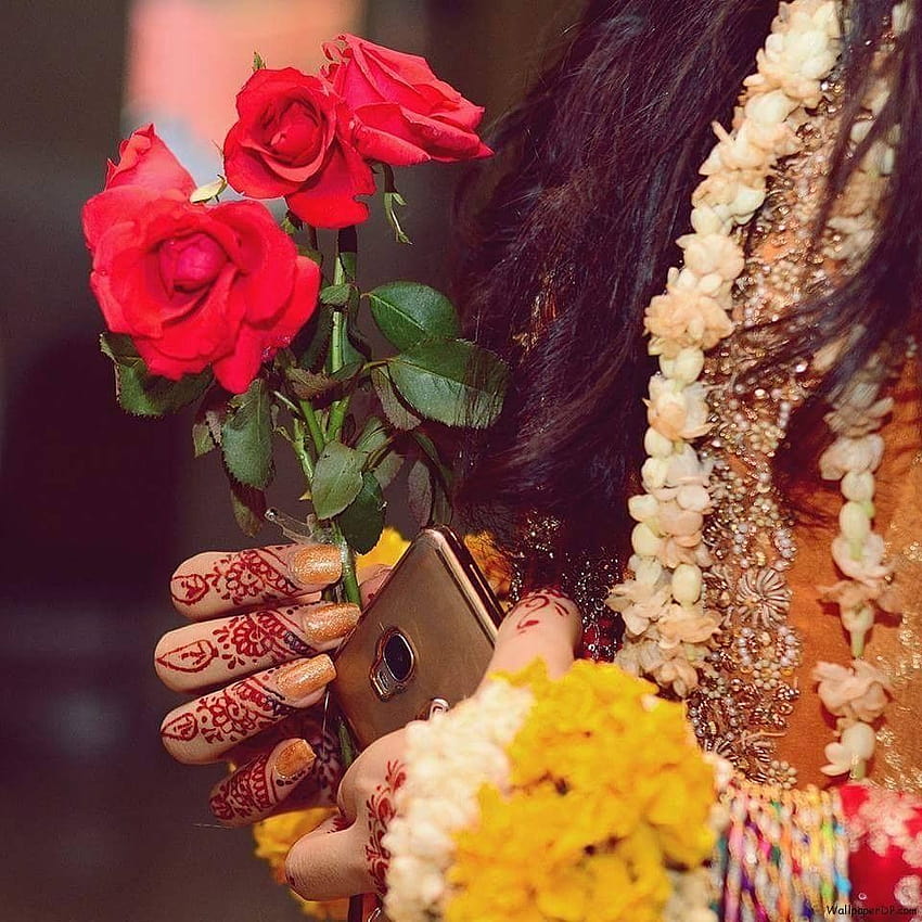 for Beautiful Flowers Stylish Girls for Fb Dp, couple dp HD phone wallpaper