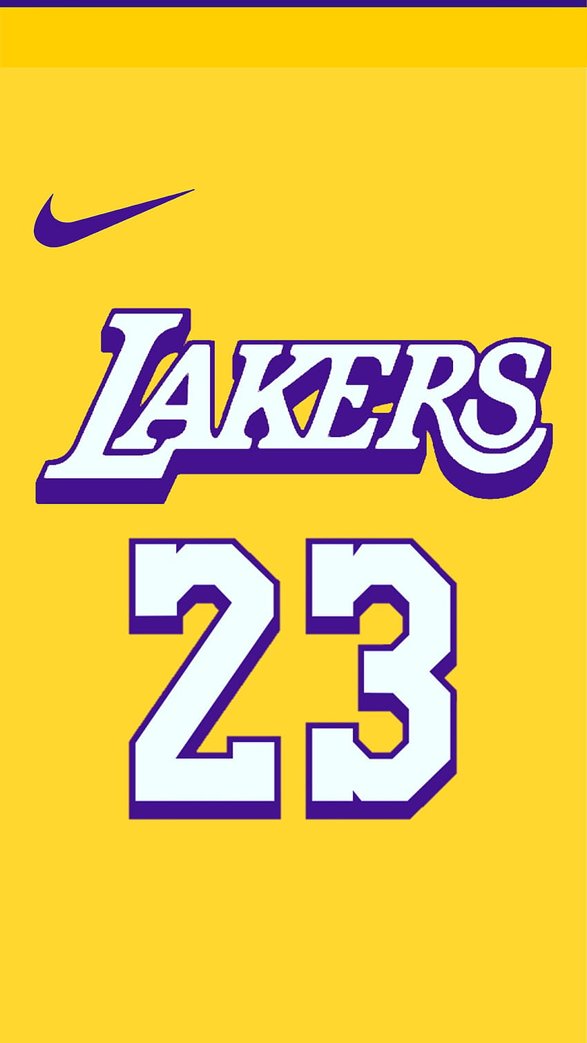 Los Angeles Lakers 2019, maillot des Lakers Fond d'écran de téléphone HD