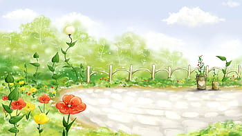 Flower garden backgrounds group HD wallpapers | Pxfuel