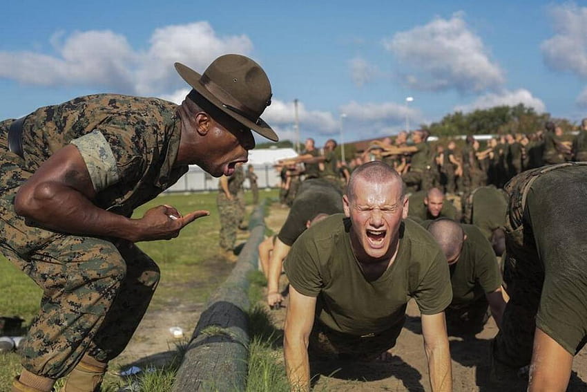 Ehp Marine Boot Camp, recruit training HD wallpaper