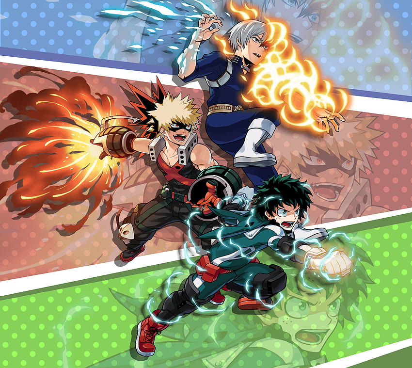 5046556 Katsuki Bakugou Shoto Todoroki Izuku Midoriya Katsuki Vs