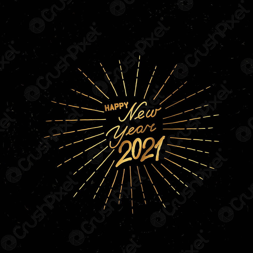 Happy New Year Black Noise Backgrounds Winter Holiday Grunge Greeting, Stock Vector, happy new year winter 2021 HD phone wallpaper