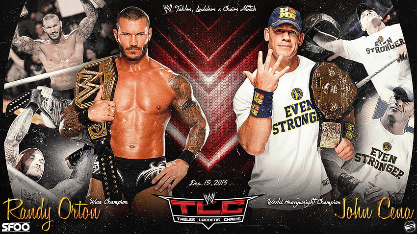 TLC Randy Orton vs John Cena por Llliiipppsssyyy em, wwe tlc papel de parede HD