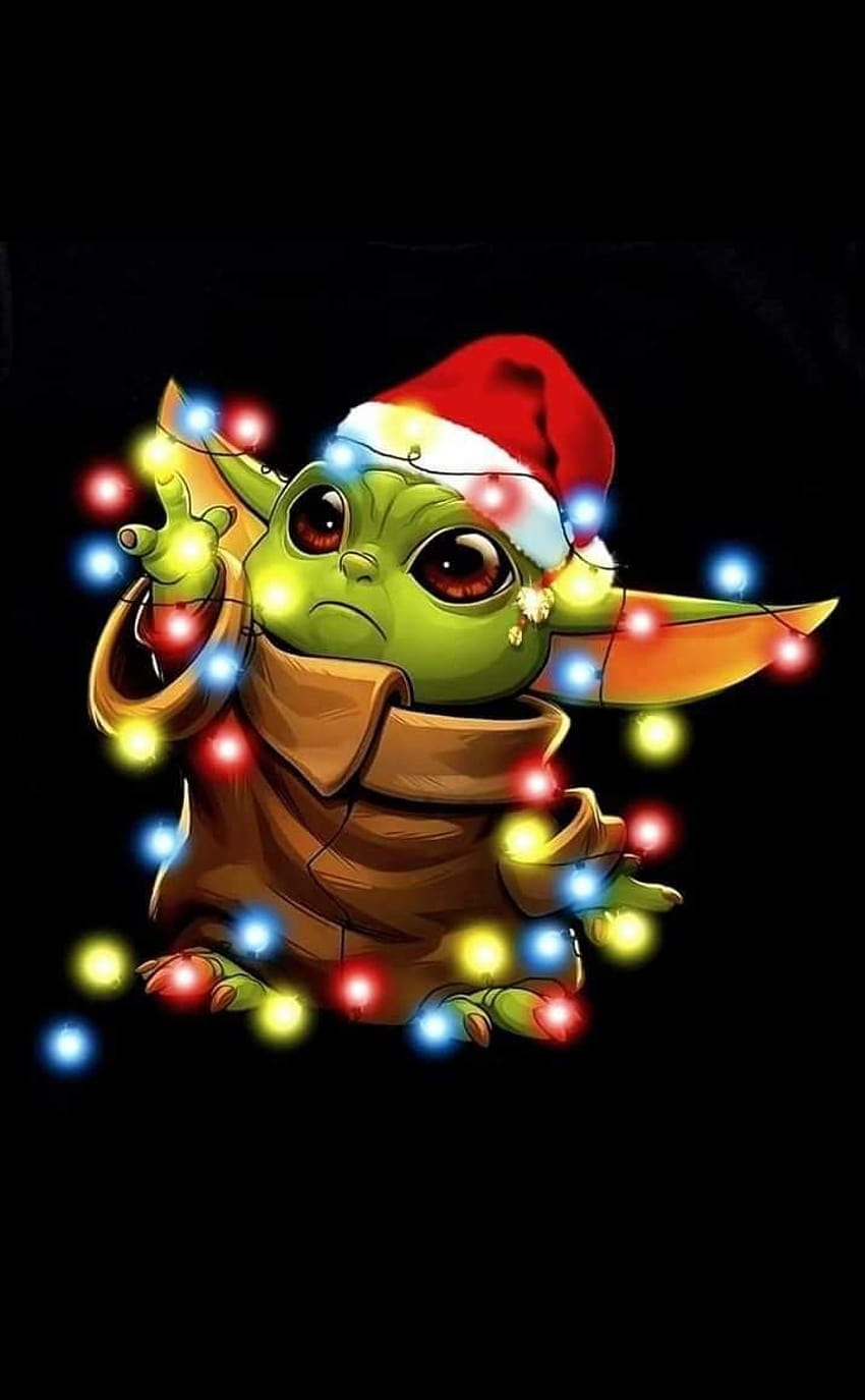 Hãy để ngôi sao của loạt phim Star Wars - con Yoda trẻ tuổi trong trang phục Giáng Sinh đem lại niềm vui và sự mới lạ cho không gian của bạn. Hình nền này sẽ là món quà ý nghĩa dành cho tất cả các fan của series Star Wars trong mùa lễ hội này.