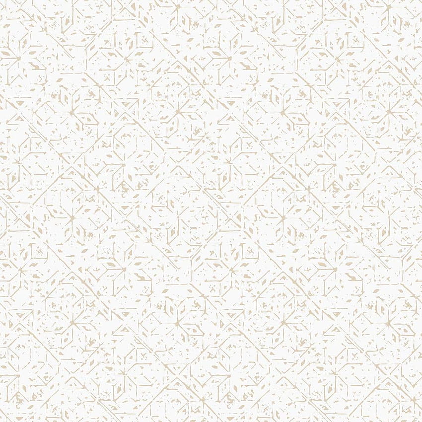 Bazaar Taupe/White Glitter/Shimmer Tangier Tile Non HD phone wallpaper