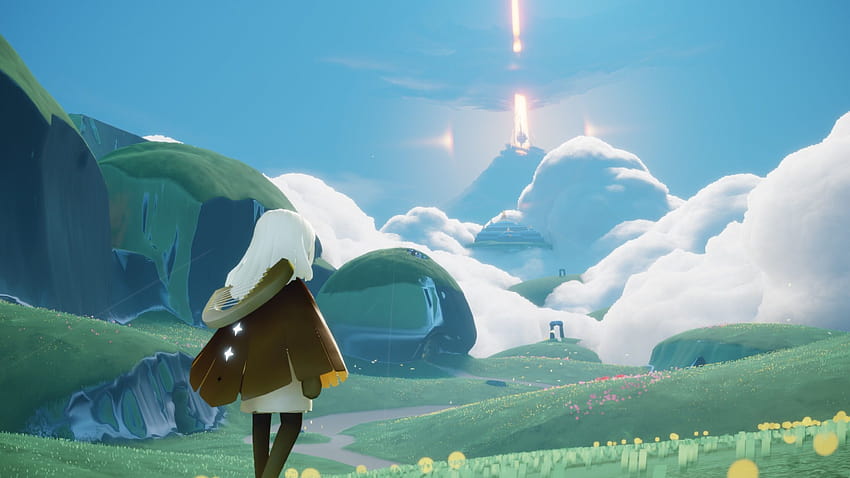 Ein Screenshot aus dem Spiel Sky: Children of Light, Himmelskinder des Lichts HD-Hintergrundbild