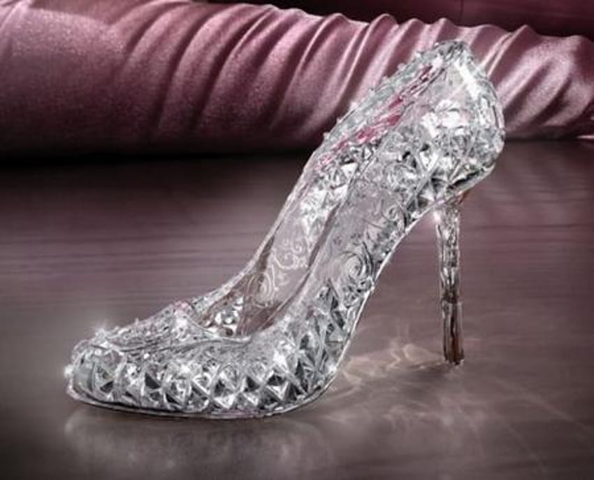 Clear Glass Slippers Cinderella Shoes Disney Princess Sweet 16 Costume Heels  | eBay
