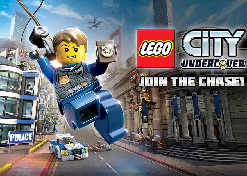 LEGO Police, lego city под прикритие HD тапет