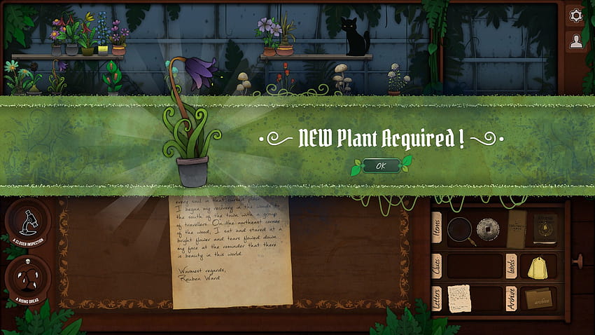 Strange Horticulture ist eine okkulte Pflanze HD-Hintergrundbild