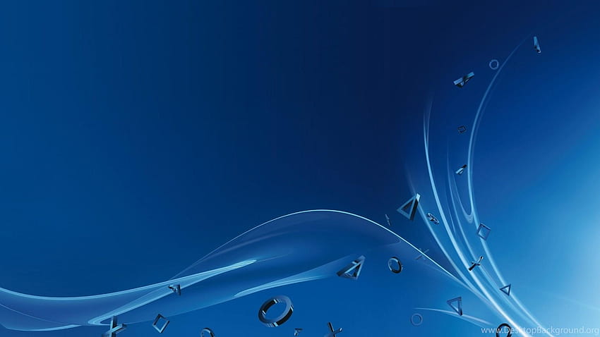 Temas azuis PS4 de alta resolução 1920 × 1080 tamanho completo papel de parede HD