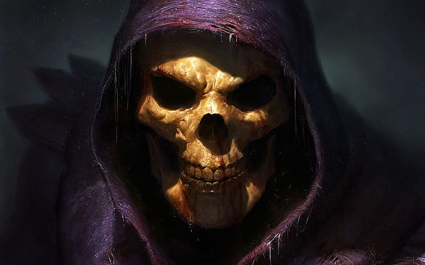 573125 skeletor fantasy art skull grim reaper he man spooky HD wallpaper