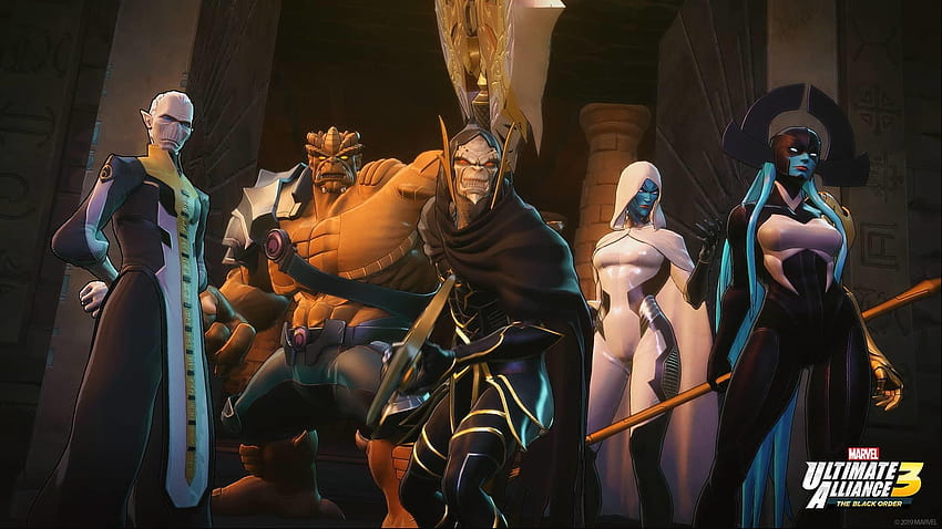 E3 2019: Luke Cage, Elektra, Elsa Bloodstone, and Ghost Rider Enter, marvel ultimate alliance 3 the black order HD wallpaper