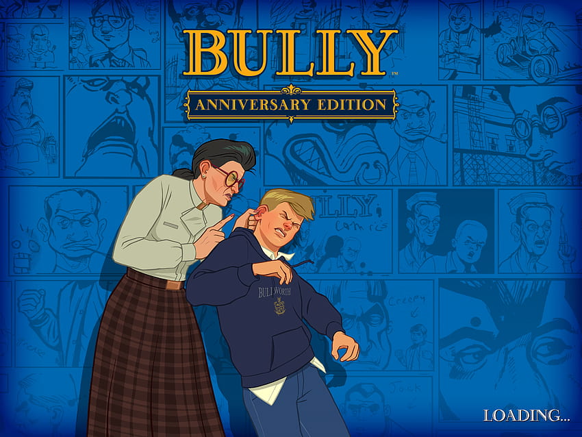 Bully: revisión de la edición de aniversario, edición de becas de bully fondo de pantalla