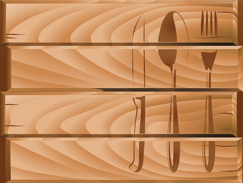 Restaurant-Menü-Theme Powerpoint-Vorlagen, Speisekarte HD-Hintergrundbild