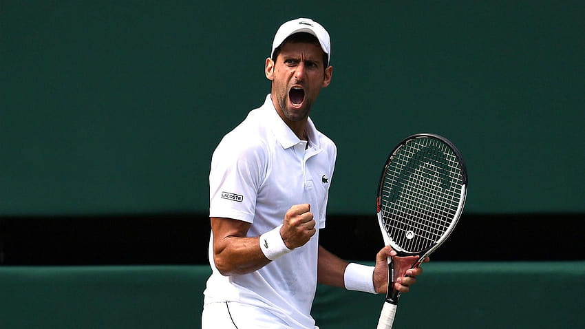 Novak Djokovic, 노박 조코비치 윔블던 케빈 앤더슨 꺾고 네 번째 윔블던 우승 HD 월페이퍼