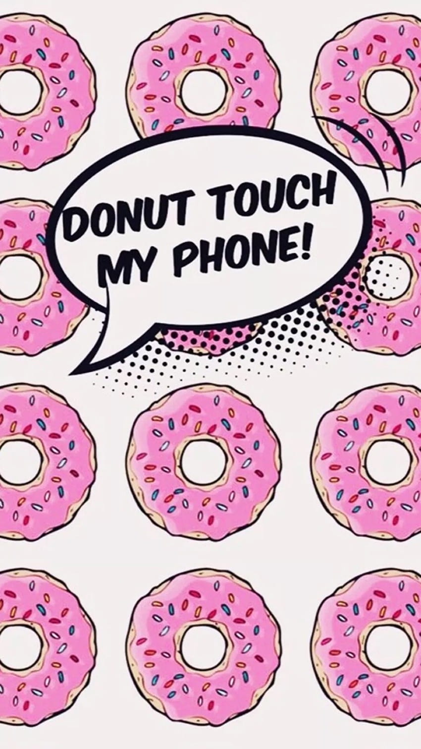 dont touch my iphone HD phone wallpaper