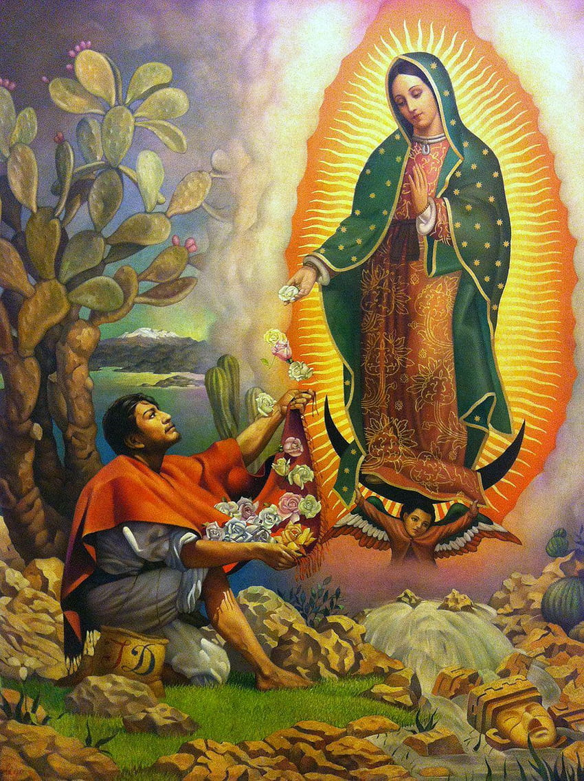 Virgen City, Virgen de Guadalupe Tapeta na telefon HD