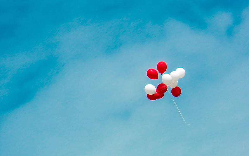 100 Interesting Hot Air Balloon, blue sky HD wallpaper