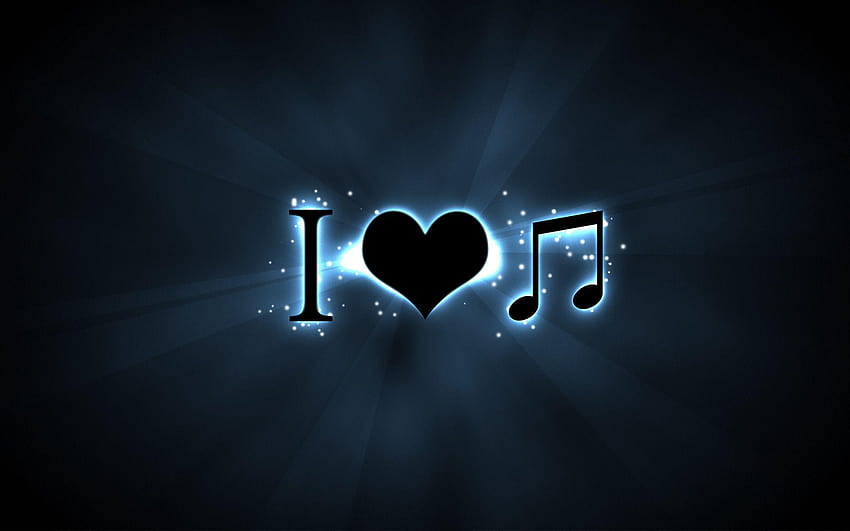 Symbole Znaki Tekst Miłość Muzyka A ​​E, symbole muzyczne Tapeta HD
