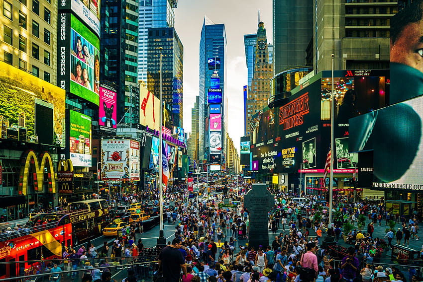 Without Crowds, Is Times Square Really Times Square? Take a Look