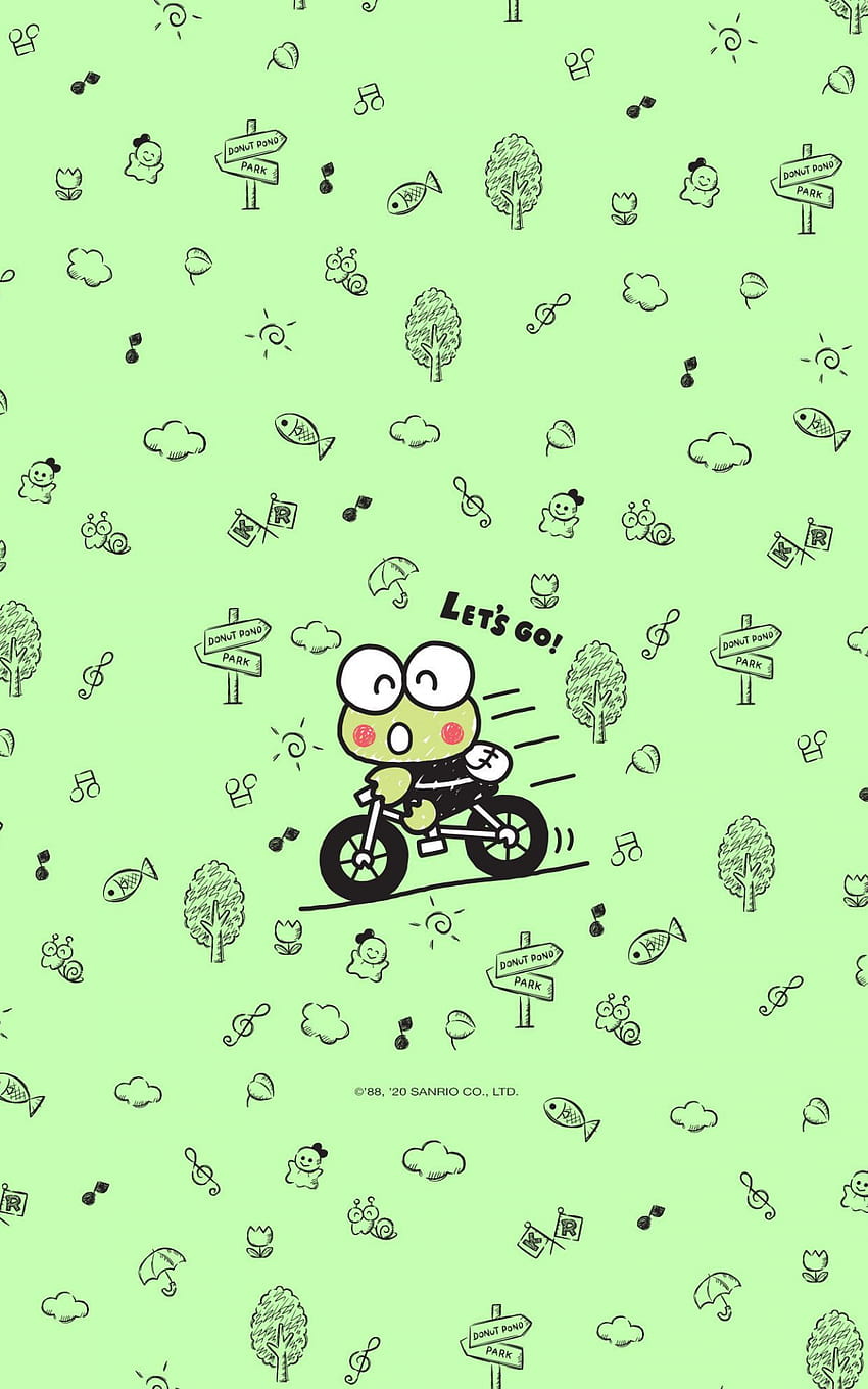Keroppi Our Characters Sanrio Keroppi Sanrio [1500x2000] for your , Mobile & Tablet, 산리오 미학 HD 전화 배경 화면