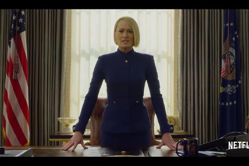 Netflix' House of Cards Staffel 6 wird sich auf Claire Underwoods HD-Hintergrundbild