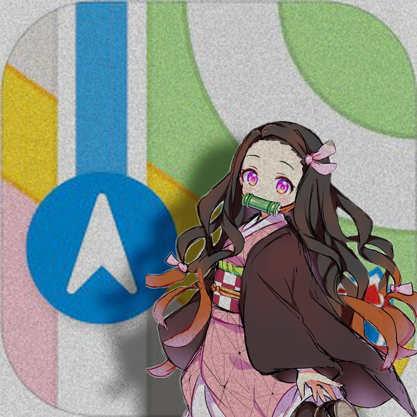 Demon Slayer Anime App Icons Snapchat HD phone wallpaper