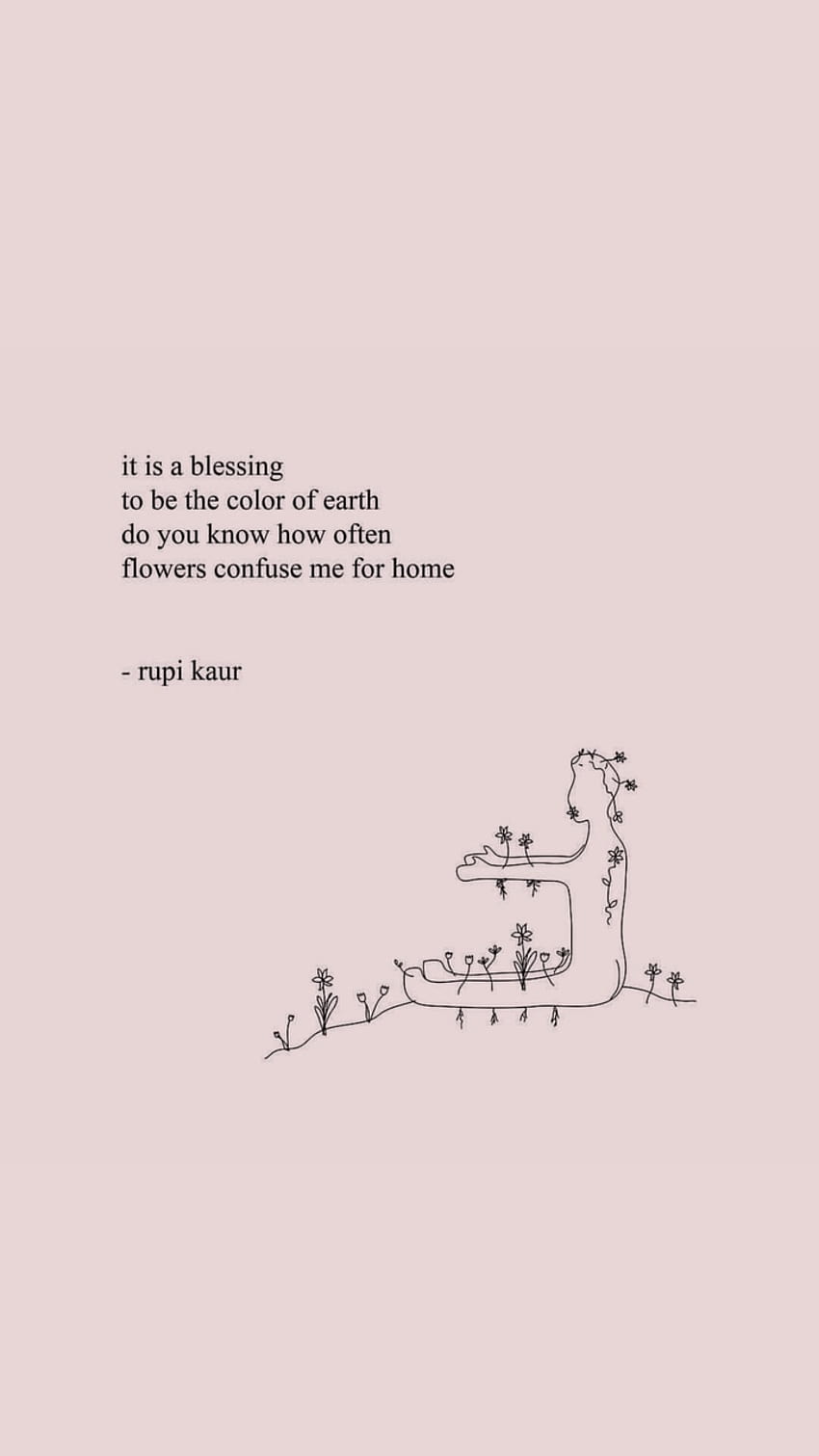 rupi kaur shared by spettro HD phone wallpaper