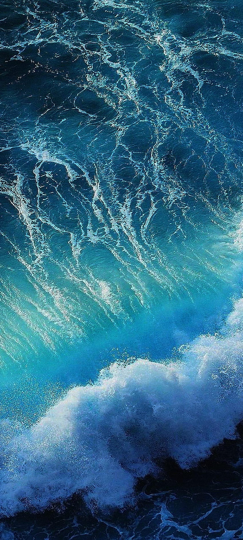 Wave ocean, oppo reno 3 pro HD phone wallpaper
