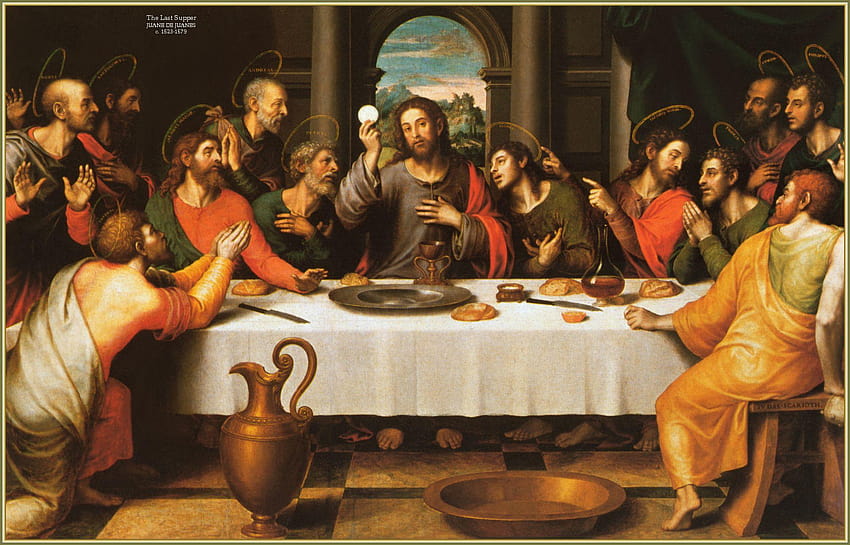 İSA'NIN TUTKUSU GALERİSİ, son akşam yemeği HD duvar kağıdı