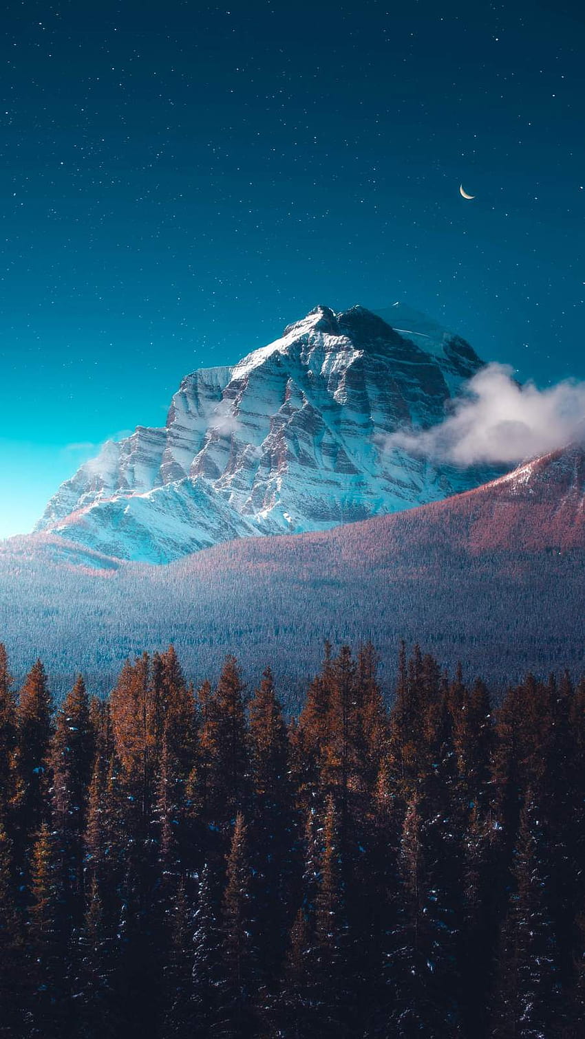 Das iPhone der Rockies Mountains HD-Handy-Hintergrundbild