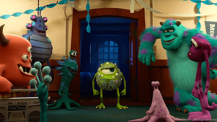 Academy Of Monsters, Monsters University ... Backgrounds, monsters inc HD wallpaper
