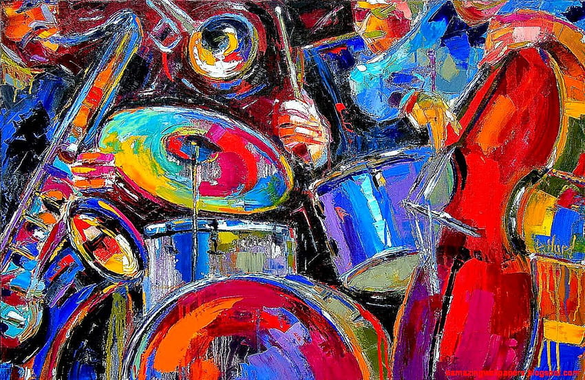 Abstract art paintings music and, music art HD wallpaper | Pxfuel