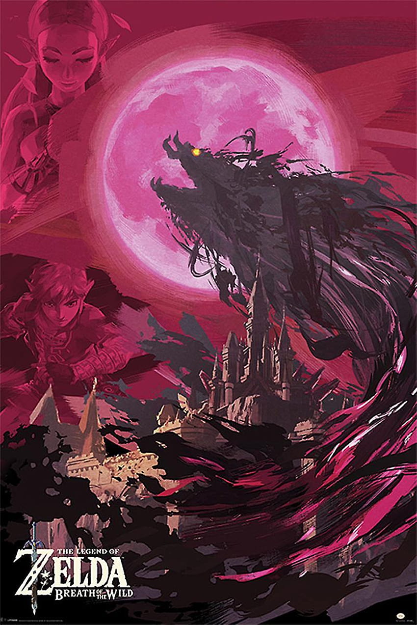 Art conceptuel de Calamity Ganon Crédit à Nintendo : Breath_of_the_Wild Fond d'écran de téléphone HD