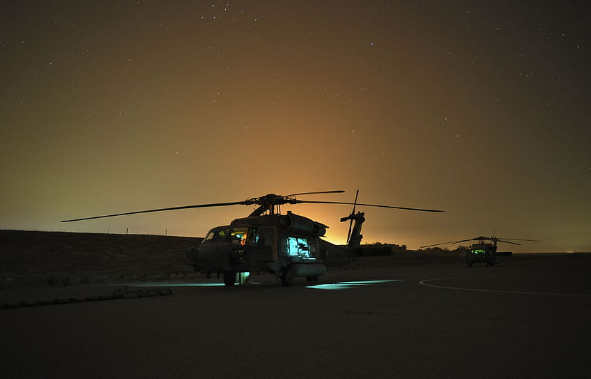 черна нощ военни хеликоптери sikorsky hawk превозни средства в афганистан uh60 black hawk sea hawk 210 – военни самолети, хеликоптер seahawk HD тапет