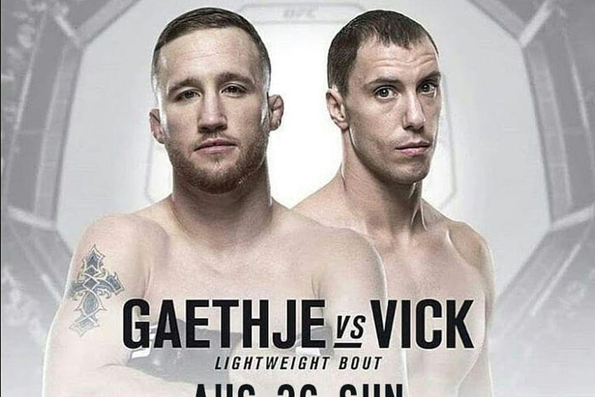 UFC Fight Night: Gaethje vs. Vick Live-Ergebnisse, Diskussion, Play by HD-Hintergrundbild
