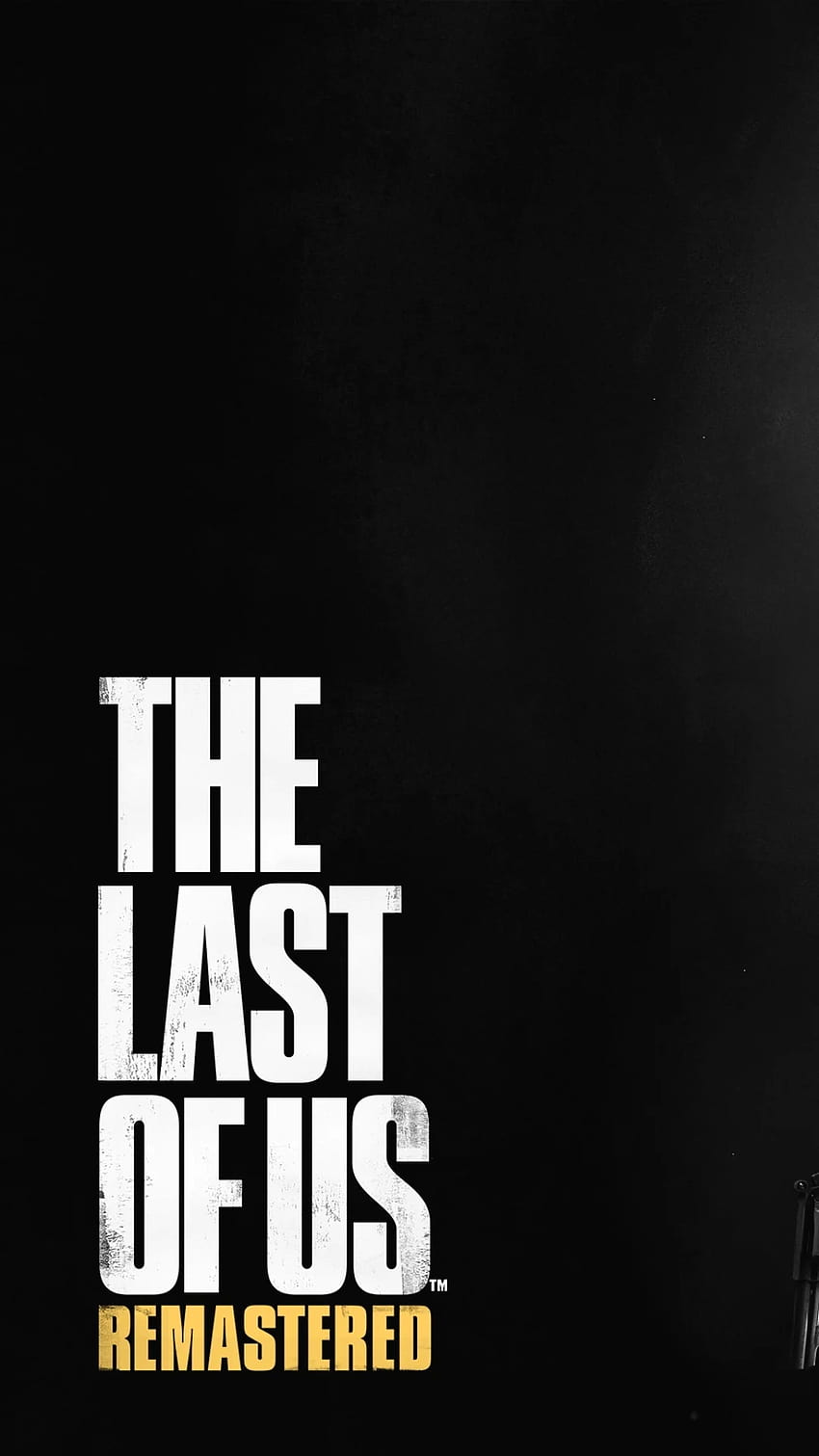 วิดีโอเกม The Last Of Us โลโก้คนสุดท้ายของเรา วอลล์เปเปอร์โทรศัพท์ HD