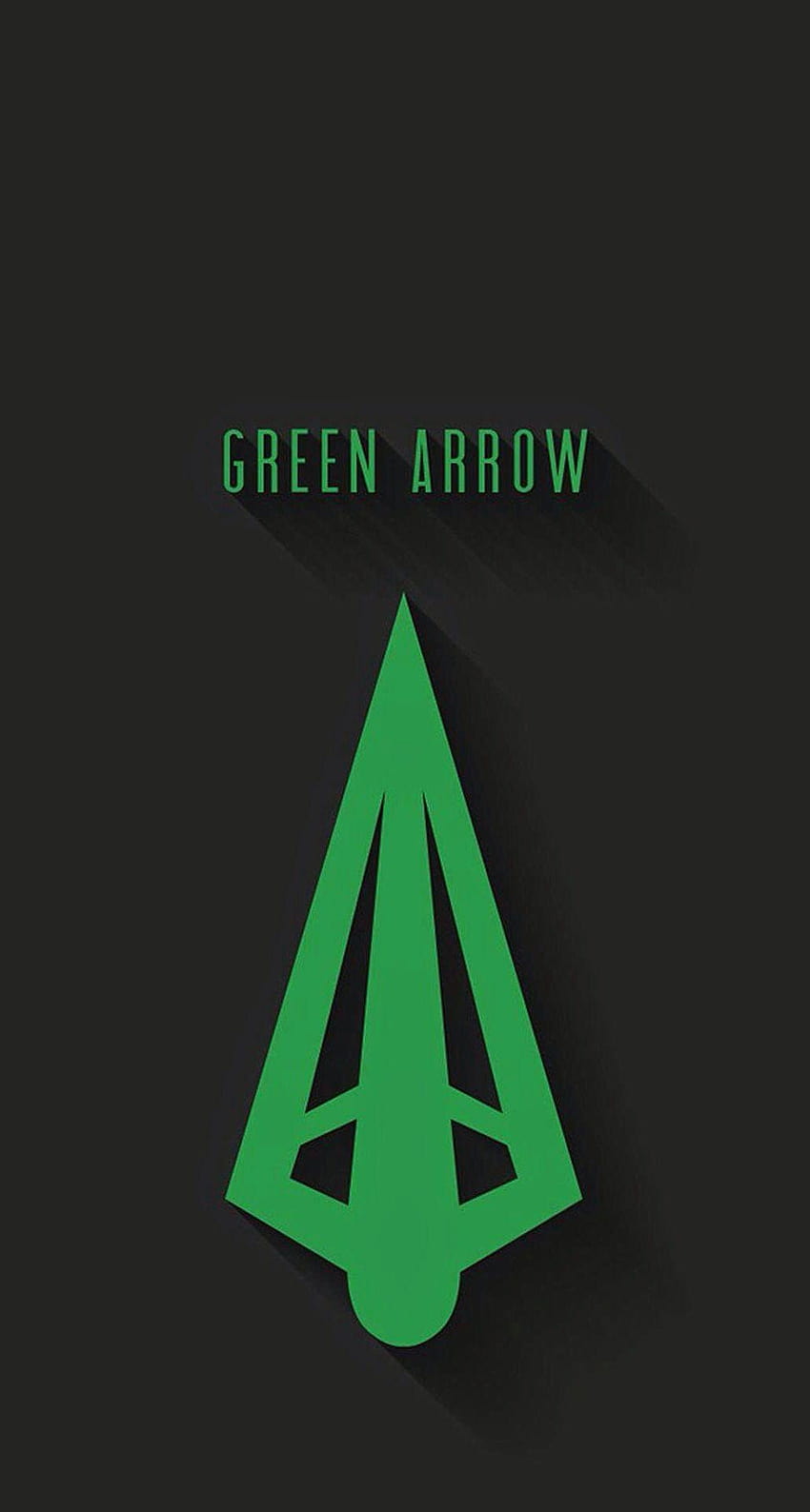 Green Arrow, süper kahraman logosu HD telefon duvar kağıdı