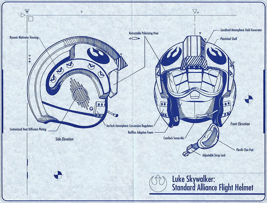 비행 헬멧, 루크 스카이워커 조종사 HD 월페이퍼
