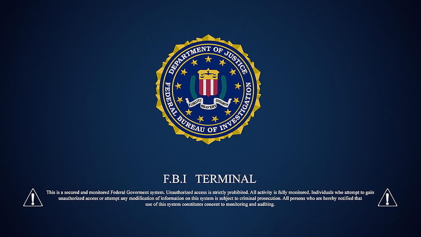 Terminal FBI Penuh dan Latar Belakang, telepon fbi Wallpaper HD