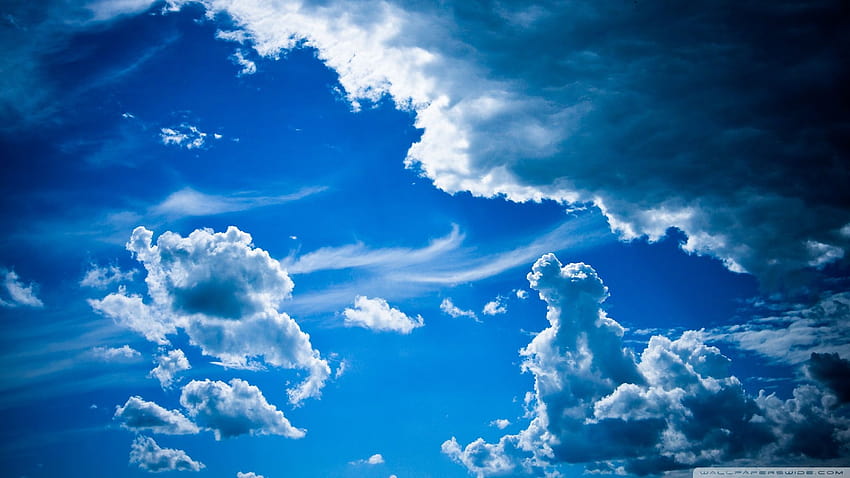 Best 4 Blue Cloud Backgrounds for Websites on Hip, blue clouds HD wallpaper