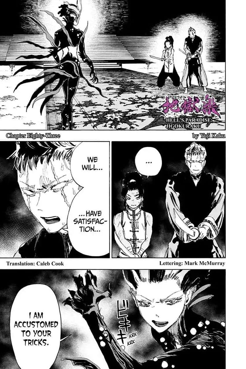 Read Hell's Paradise: Jigokuraku Chapter 67 on Mangakakalot