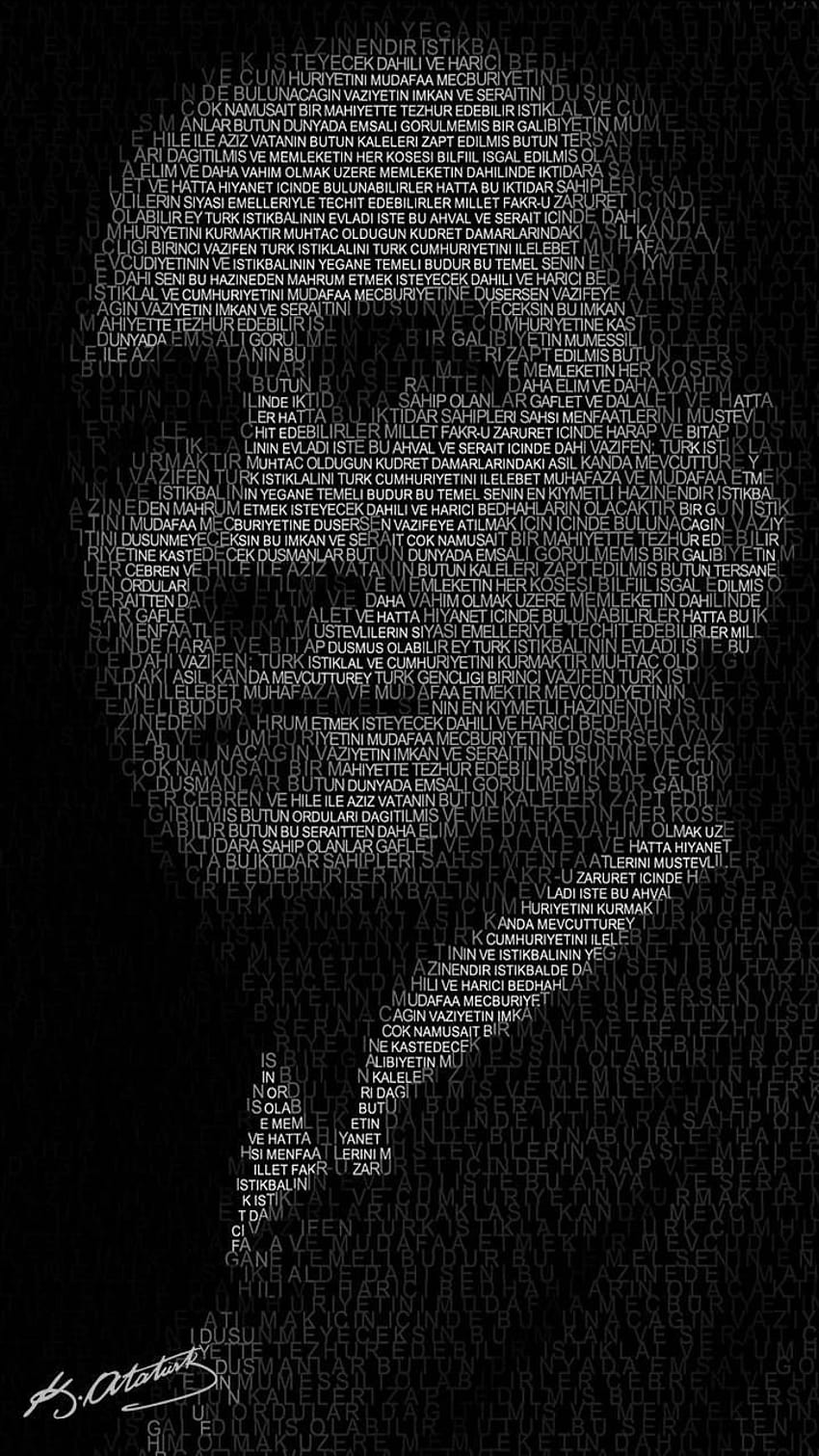 Ataturk par jokerstart, ataturk iphone Fond d'écran de téléphone HD