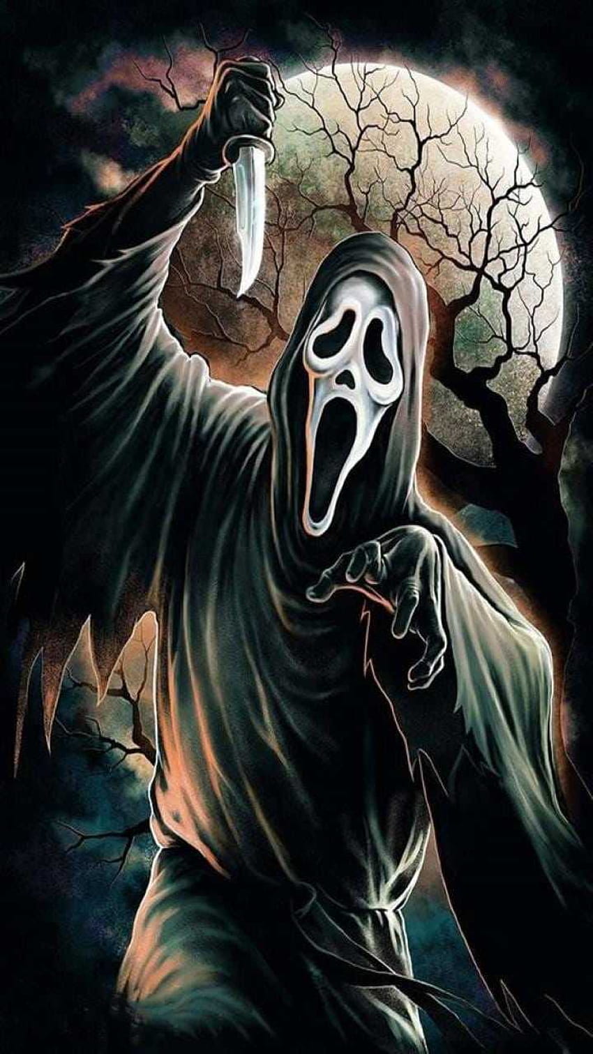 Ghostface, scream icon HD phone wallpaper