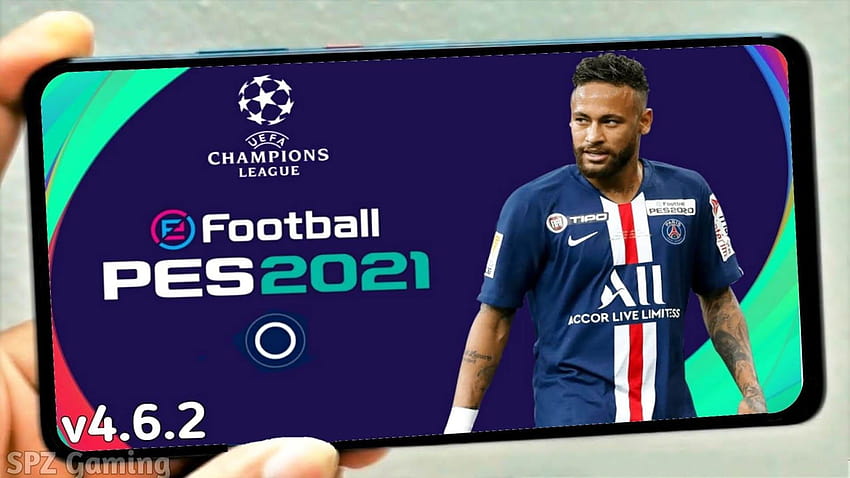 PES 2021 Mobile Patch UCL V4.6.2 Android Best Graphics New Menu Original Logos and Kits Update HD wallpaper